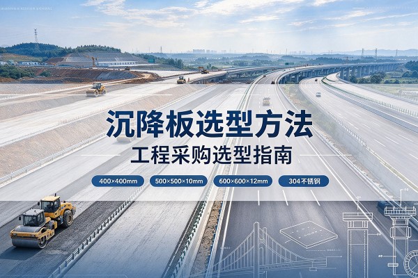 阜宁沉降板选择方法