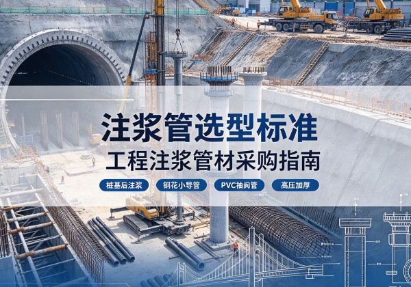 阜宁注浆管选型标准
