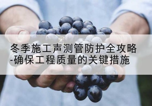 阜宁冬季施工声测管有哪些防护要点？-冬季施工声测管防护全攻略-确保工程质量的关键措施